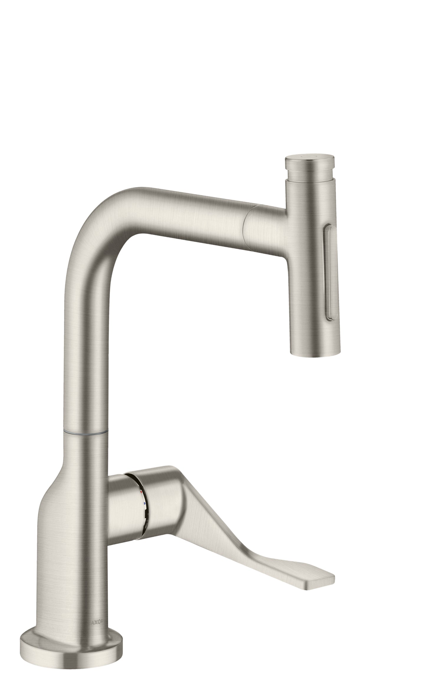 AXOR Citterio Kitchen Faucet Select 2-Spray Pull-Out, 1.75 GPM in Steel Optic