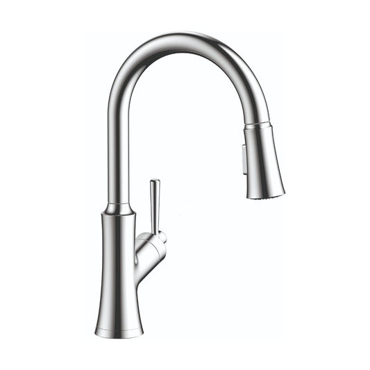 HANSGROHE 04793000 Joleena HighArc Kitchen Faucet, 2-Spray Pull-Down, 1.75 GPM - Chrome