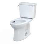TOTO CST776CEG#01 Drake Two-Piece Elongated 1.28 Gpf Tornado Flush Toilet With Cefiontect - Cotton White