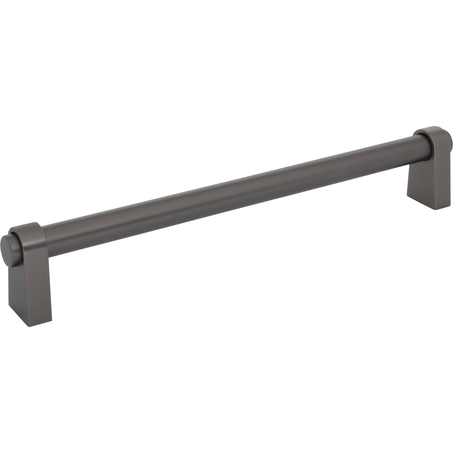 TOP KNOBS TK3216AG Lawrence 12" Center to Center Appliance Pull - Ash Gray