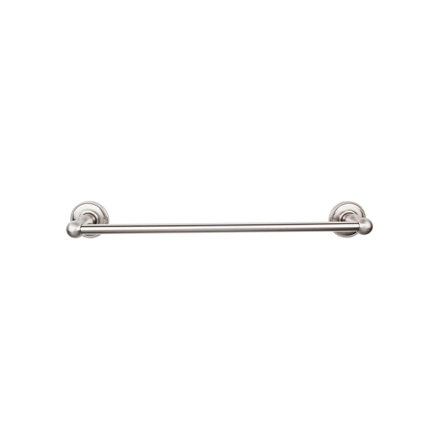 TOP KNOBS ED10BSNA TOP BATH (R) Edwardian Bath Single 32 1/2" Wall Mounted Towel Bar - Brushed Satin Nickel