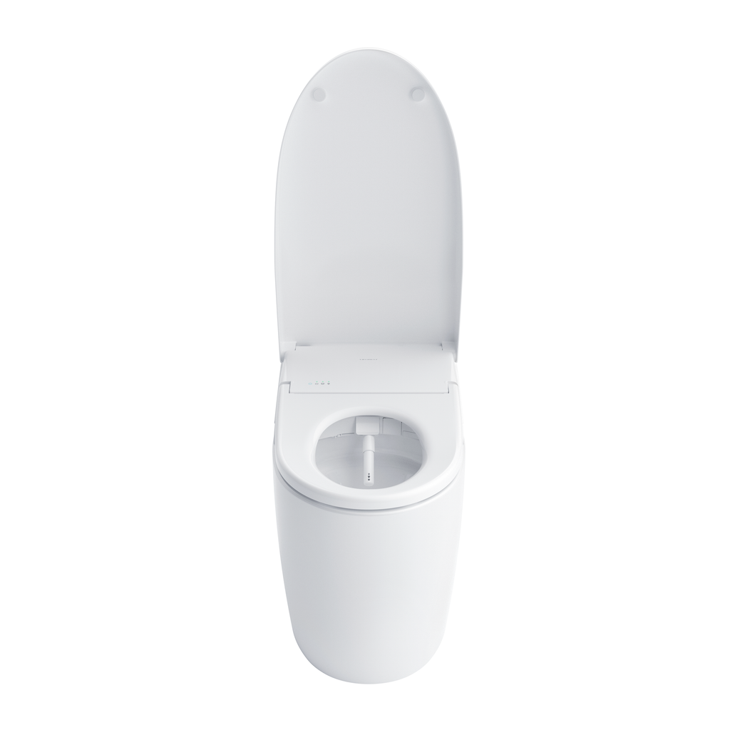 TOTO MS8551CUMFG#01 Neorest As Dual Flush 1.0 Or 0.8 Gpf Toilet With Integrated Bidet Seat And Ewater+ - Cotton White