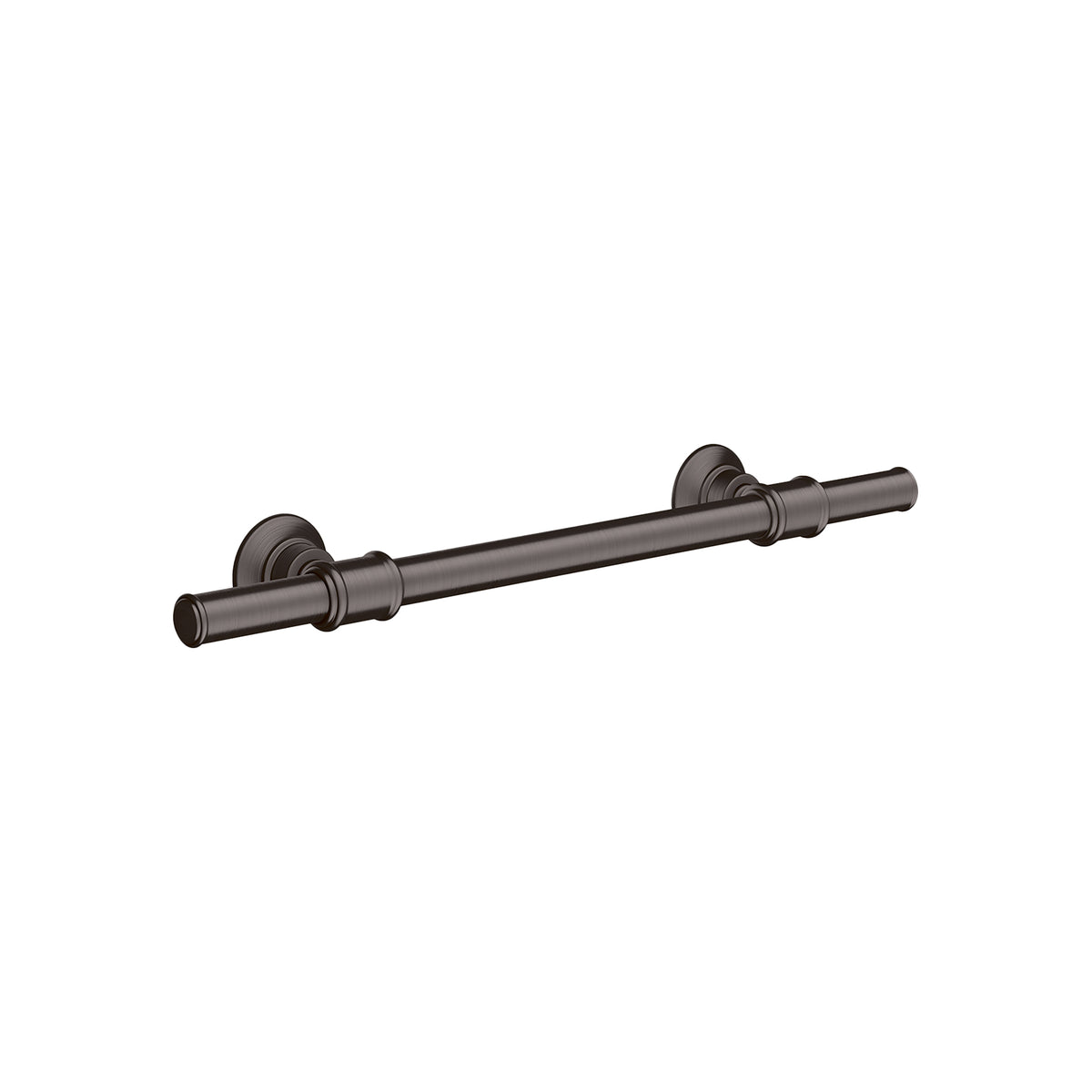 AXOR 42030340 Montreux Towel Bar 12" - Brushed Black Chrome