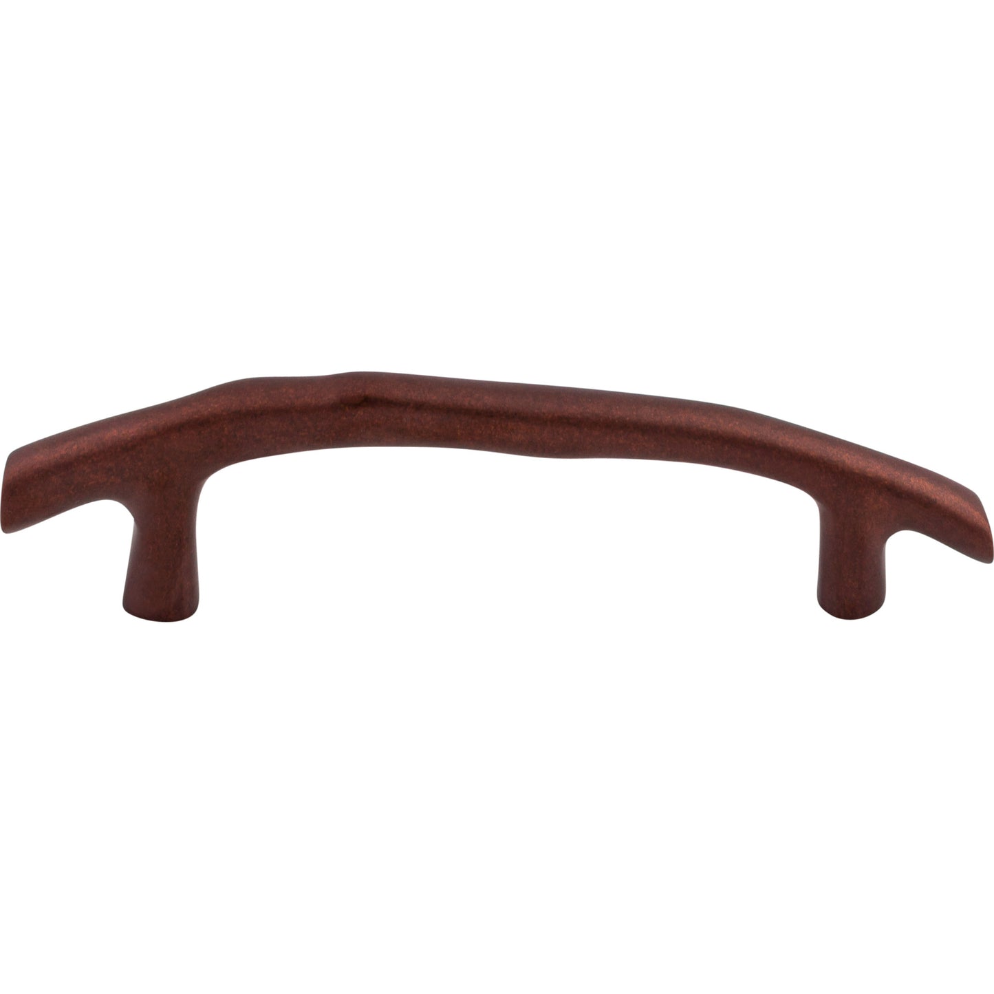 TOP KNOBS M1348 Aspen Twig 5" Center to Center Bar Pull - Mahogany Bronze