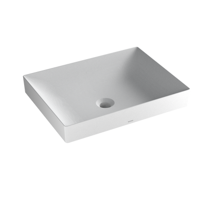 TOTO LT475MT#CMW Kiwami Rectangular 20" Vessel Bathroom Sink With Cefiontect - Clean Matte