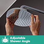 HANSGROHE 04957820 Vernis Blend Pressure Balance Tub/Shower Set, 1.5 GPM - Brushed Nickel