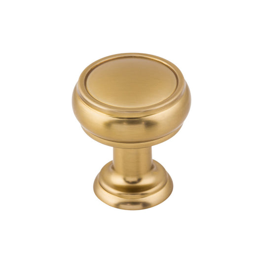 TOP KNOBS TK830HB Eden 1" Diameter Mushroom Knob - Honey Bronze