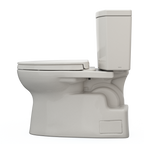 TOTO MS474124CUFG#12 Vespin Ii 1G Two-Piece Elongated 1.0 Gpf Universal Height Toilet With Cefiontect And Ss124 Softclose Seat - Sedona Beige