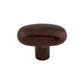 TOP KNOBS M1543 Aspen Large Potato 2" Length Oval Knob - Mahogany Bronze