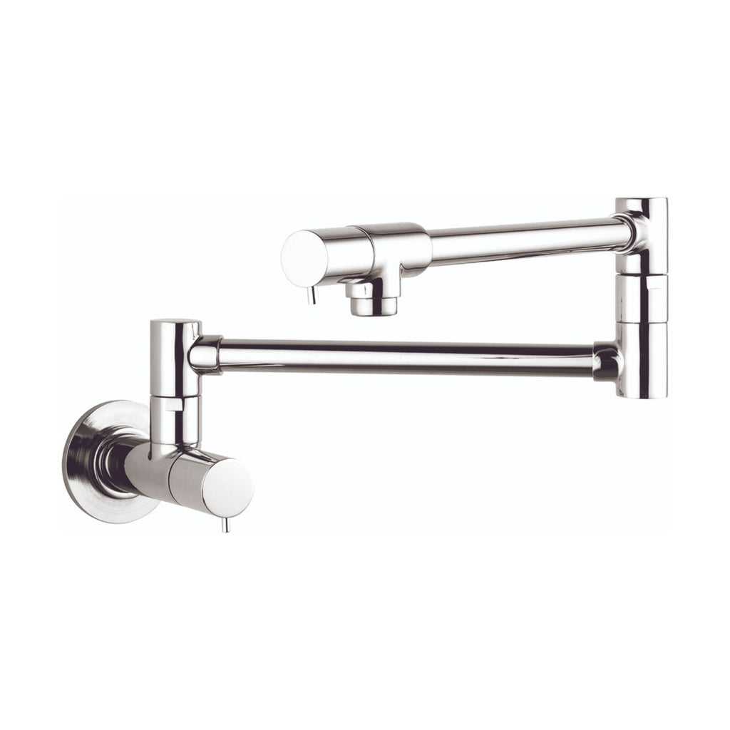 HANSGROHE 04057000 Talis S Pot Filler, Wall-Mounted, 2.5 GPM - Chrome