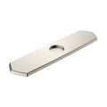 HANSGROHE 04856800 Locarno Base Plate for Single-Hole Kitchen Faucets, 10" - Stainless Steel Optic