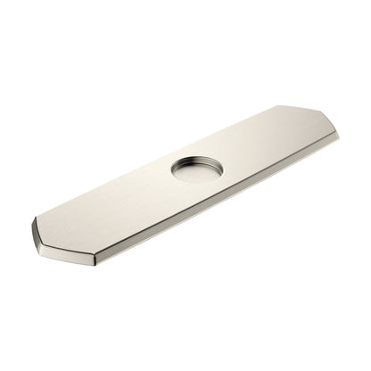 HANSGROHE 04856800 Locarno Base Plate for Single-Hole Kitchen Faucets, 10" - Stainless Steel Optic