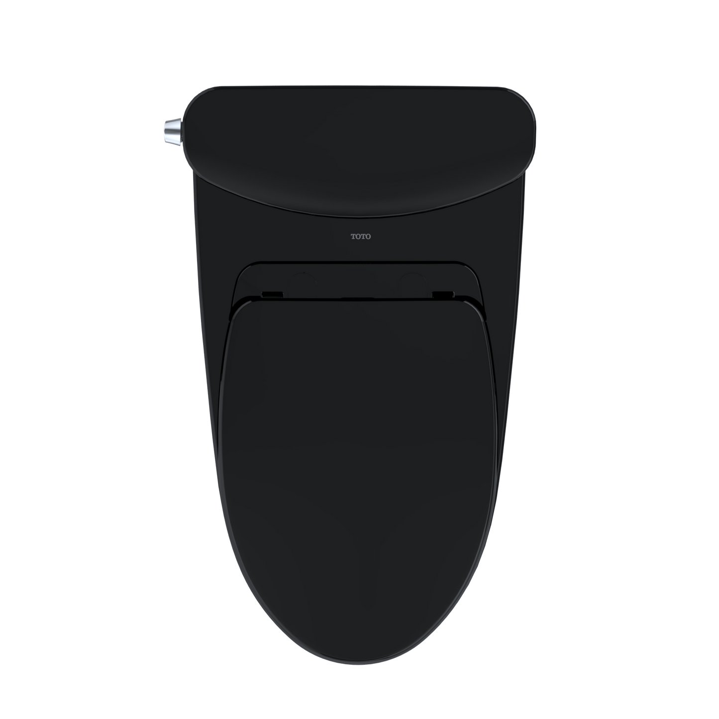 TOTO MS442124CUF#51 Nexus 1G Two-Piece Elongated 1.0 Gpf Universal Height Toilet With Ss124 Softclose Seat - Ebony
