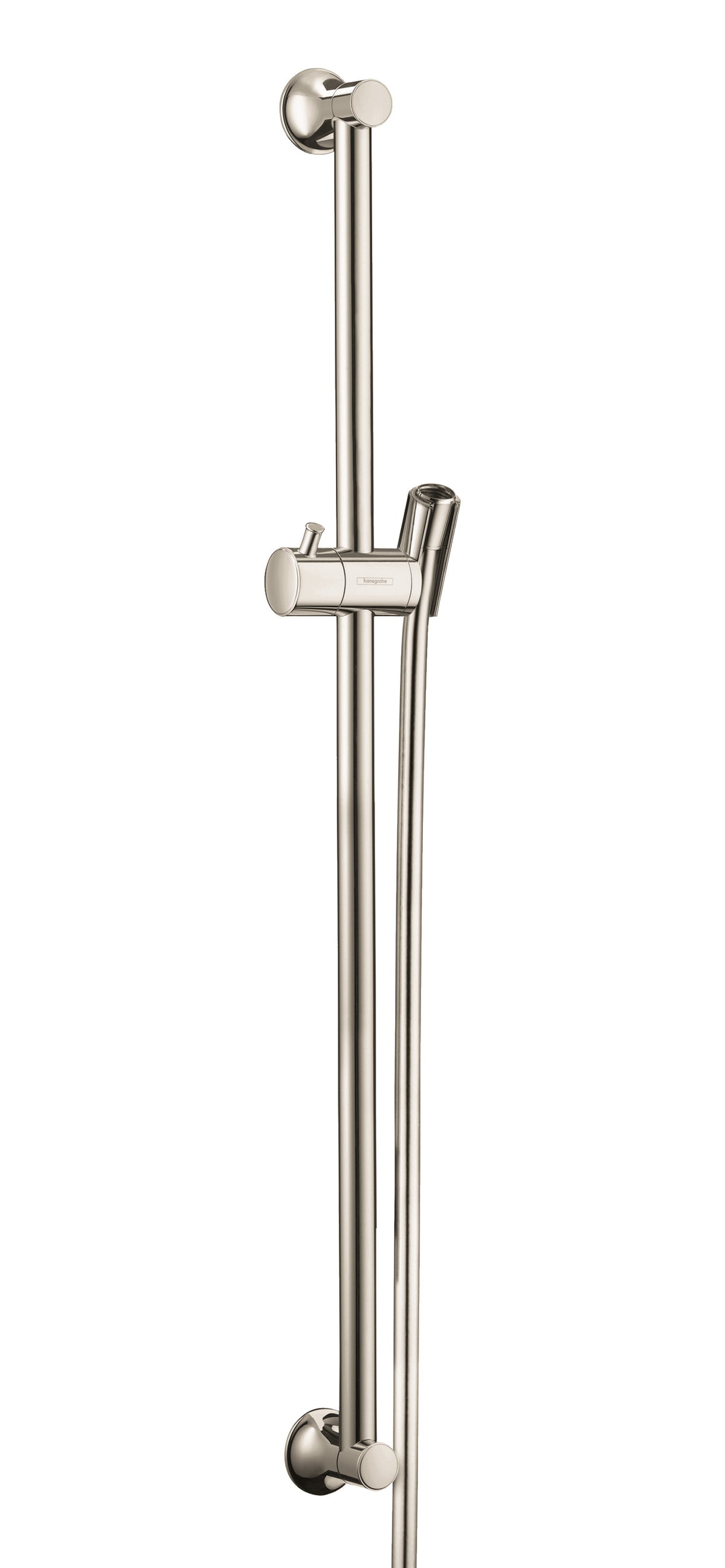 HANSGROHE 27617830 Unica Wallbar Classic, 24" - Polished Nickel