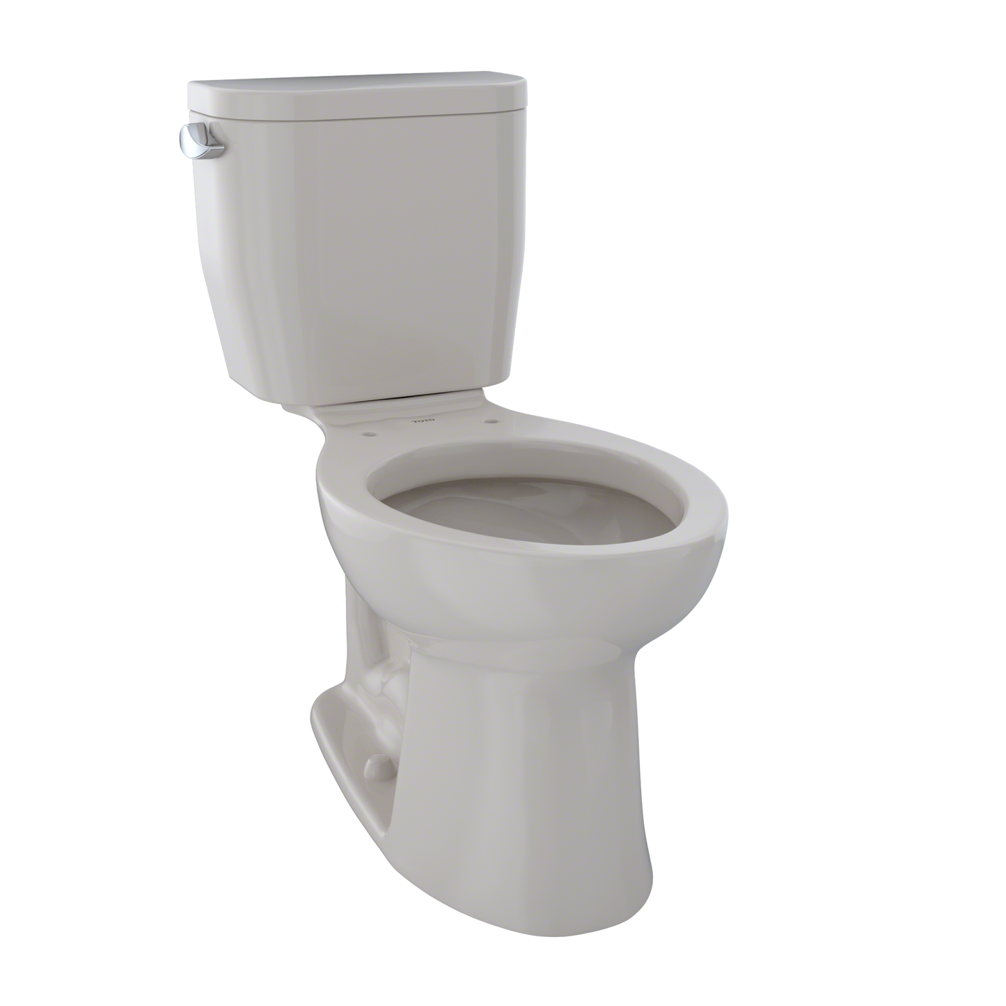 TOTO CST244EF#12 Entrada Two-Piece Elongated 1.28 GPF Universal Height Toilet , Sedona Beige