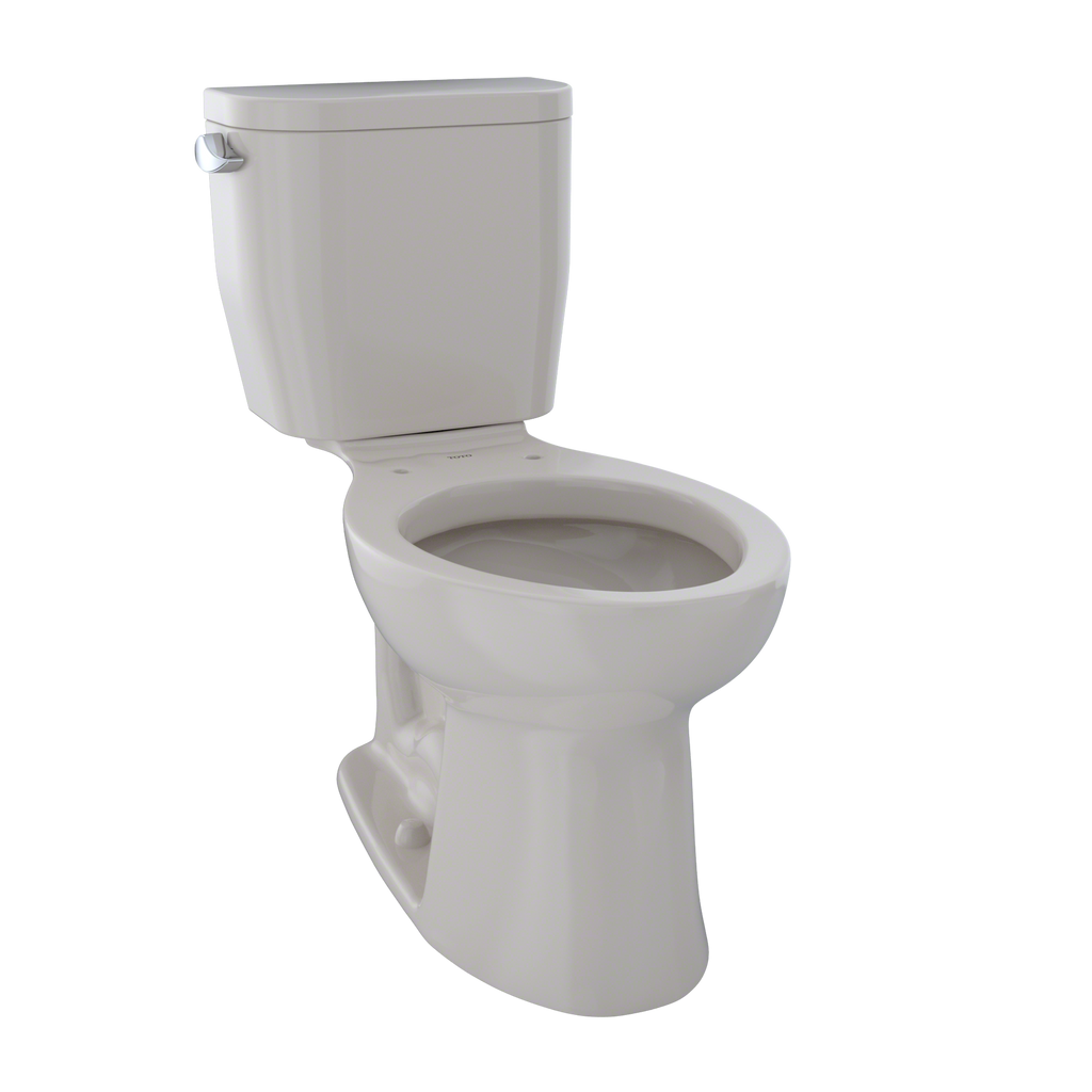 TOTO CST244EF#12 Entrada Two-Piece Elongated 1.28 Gpf Universal Height Toilet - Sedona Beige
