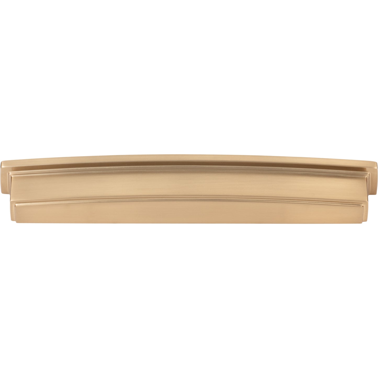 JEFFREY ALEXANDER 141-192SBZ Renzo 192 mm Center-to-Center Cup/Bin Pull - Satin Bronze