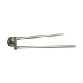 HANSGROHE 40512820 Logis Dual Towel Bar - Brushed Nickel
