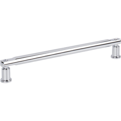 ATLAS A985-CH Everitt 7 9/16" Center to Center Bar Pull - Polished Chrome