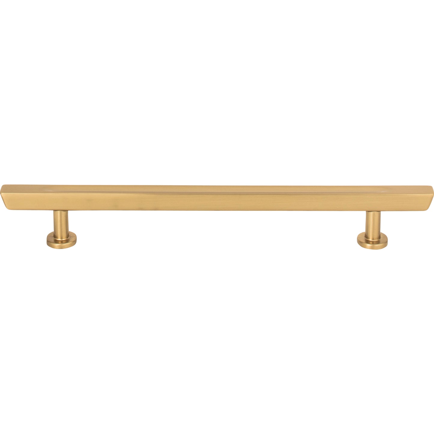 ATLAS 416-WB Tiki Hut 6 5/16" Center to Center Bar Pull , Warm Brass