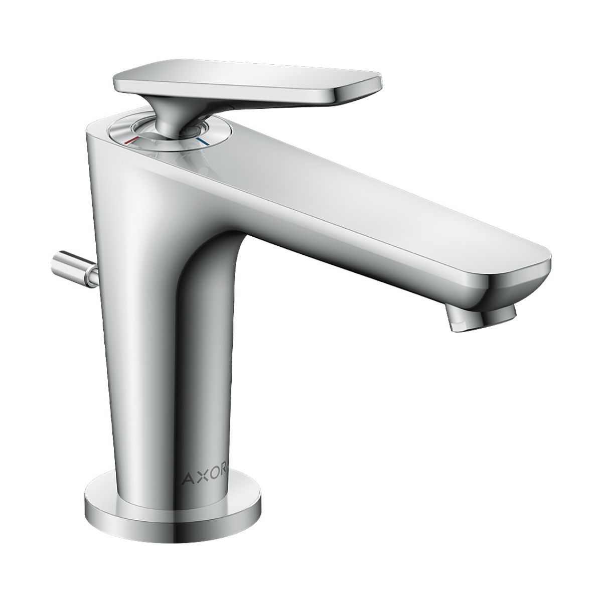 AXOR 49010001 Citterio C Single-Hole Faucet 90 CoolStart with Pop-Up Drain, 1.2 GPM - Chrome