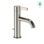 TOTO TLG11301U#PN Gf Series 1.2 Gpm Single Handle Bathroom Sink Faucet With Comfort Glide Technology And Drain Assembly - Polished Nickel