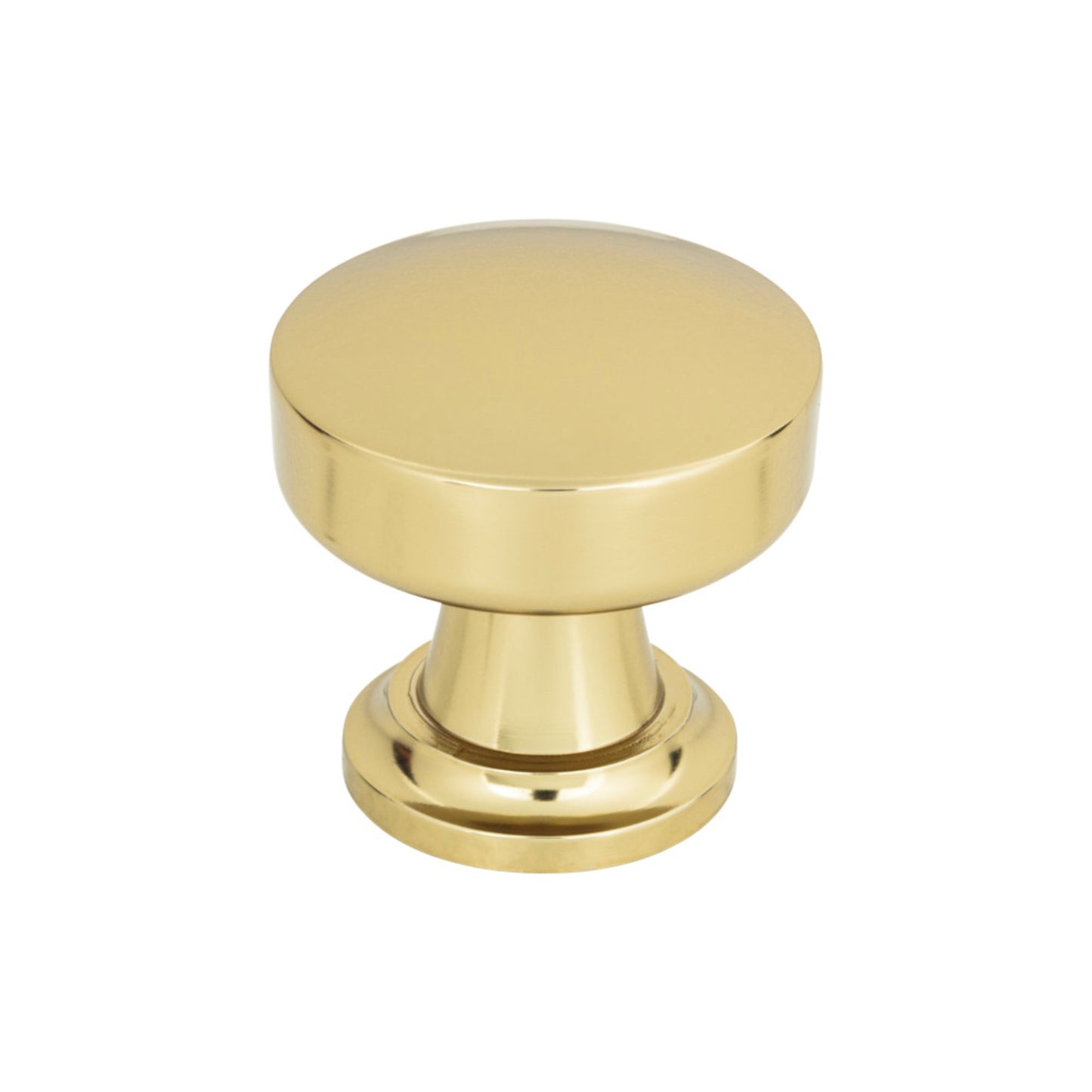 ATLAS 325-FG Browning 1 1/4" Diameter Round Knob , French Gold