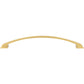 JEFFREY ALEXANDER 944-12BG Roman 12" Center-to-Center Appliance Pull - Brushed Gold