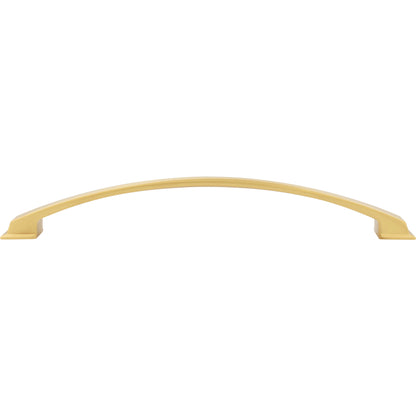 JEFFREY ALEXANDER 944-12BG Roman 12" Center-to-Center Appliance Pull - Brushed Gold