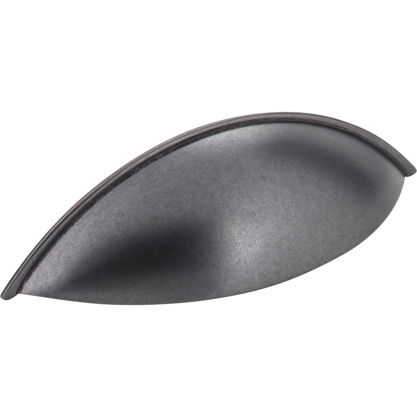 JEFFREY ALEXANDER 8236DACM Bordeaux 96 mm Center-to-Center Cup/Bin Pull - Gun Metal