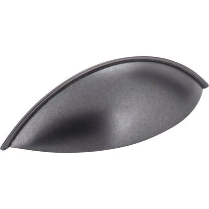 JEFFREY ALEXANDER 8236DACM Bordeaux 96 mm Center-to-Center Cup/Bin Pull - Gun Metal