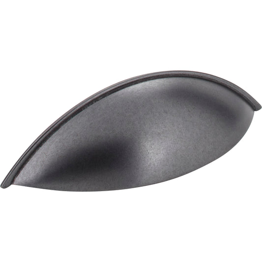 JEFFREY ALEXANDER 8236DACM Bordeaux 96 mm Center-to-Center Cup/Bin Pull - Gun Metal