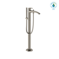 TOTO TBG09306U#BN Gm Single-Handle Free Standing Tub Filler With Handshower - Brushed Nickel