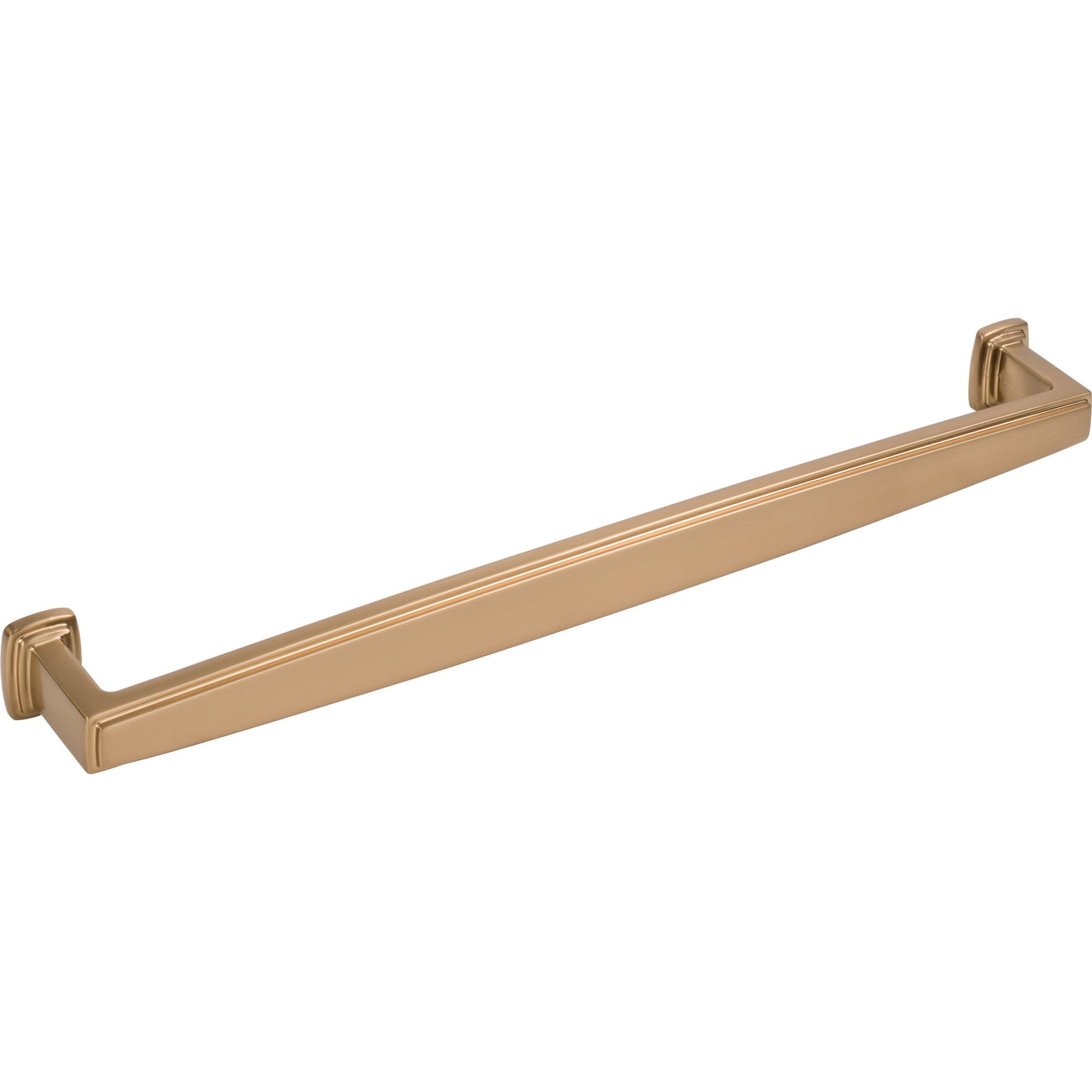 JEFFREY ALEXANDER 171-12SBZ Richard 12" Center-to-Center Appliance Pull - Satin Bronze