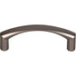 TOP KNOBS M2176 Griggs 3" Center to Center Arch Pull - Ash Gray