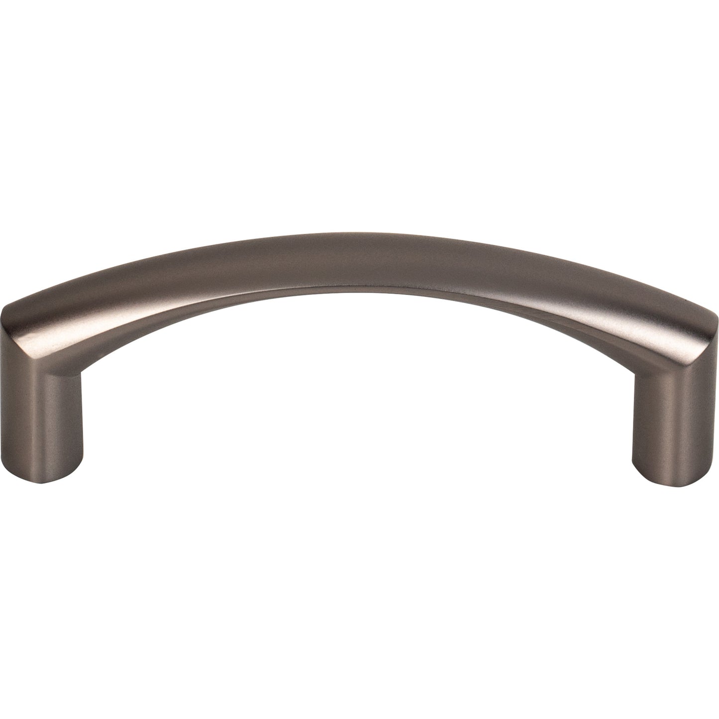 TOP KNOBS M2176 Griggs 3" Center to Center Arch Pull - Ash Gray