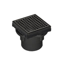 INFINITY DRAIN LQD4-2A ORB LQD 4 4" x 4" LQD 4 Squares Pattern Complete Kit in Oil Rubbed Bronze with ABS Drain Body, 2" Outlet