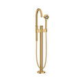 AXOR 48441251 ONE Freestanding Tub Filler Trim with 1.75 GPM Handshower - Brushed Gold Optic