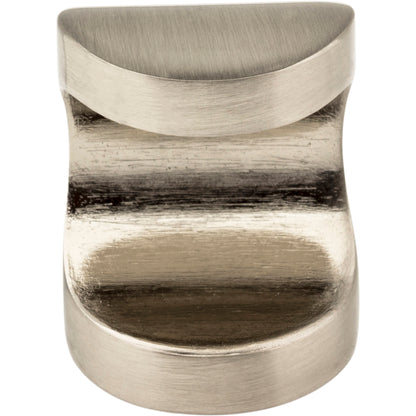 ELEMENTS 530142 Capri 13/16" Length Cylindrical Knob - Satin Nickel