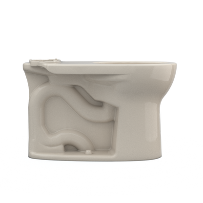 TOTO C775CEFG#03 Drake Round Tornado Flush Toilet Bowl With Cefiontect - Bone