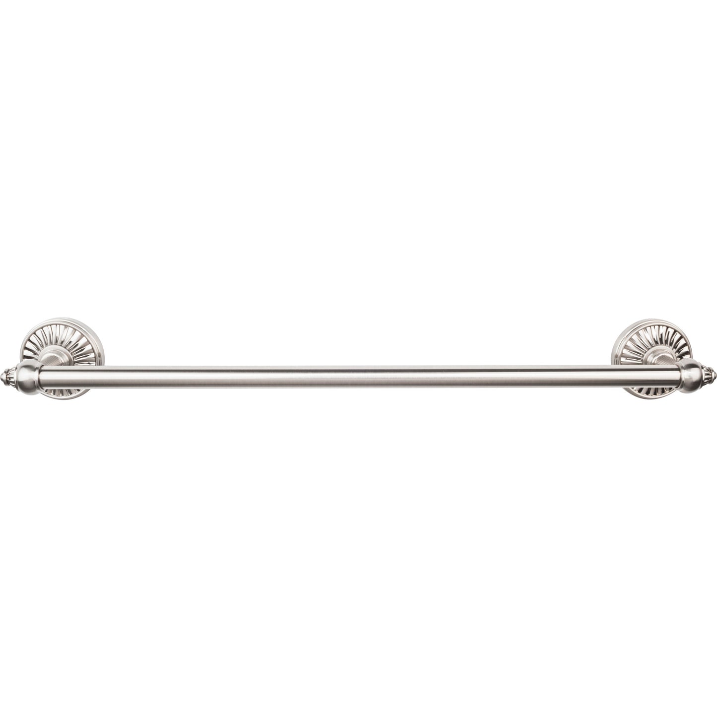 TOP KNOBS TUSC8BSN TOP BATH (R) Tuscany Bath Single 26 1/2" Wall Mounted  Towel Bar , Brushed Satin Nickel