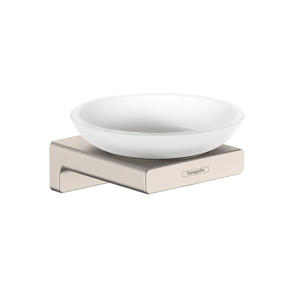 HANSGROHE 41746820 AddStoris Soap dish - Brushed Nickel