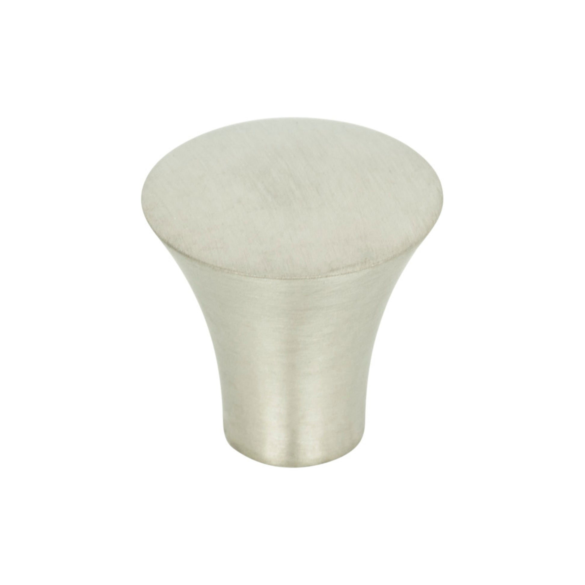 ATLAS A855-SS Fluted 7/8" Diameter Round Knob - Stainless Steel