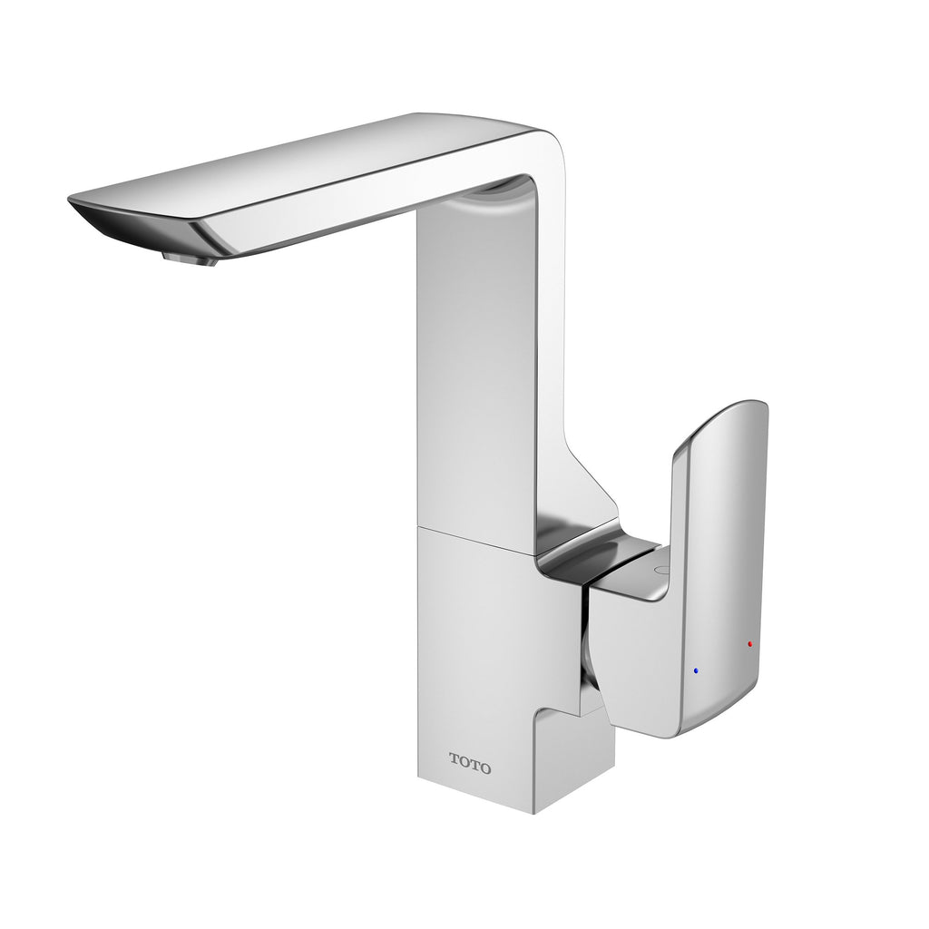 TOTO TLG02309U#CP Gr Series 1.2 Gpm Single Side Handle Bathroom Sink Faucet With Comfort Glide Technology And Drain Assembly - Polished Chrome