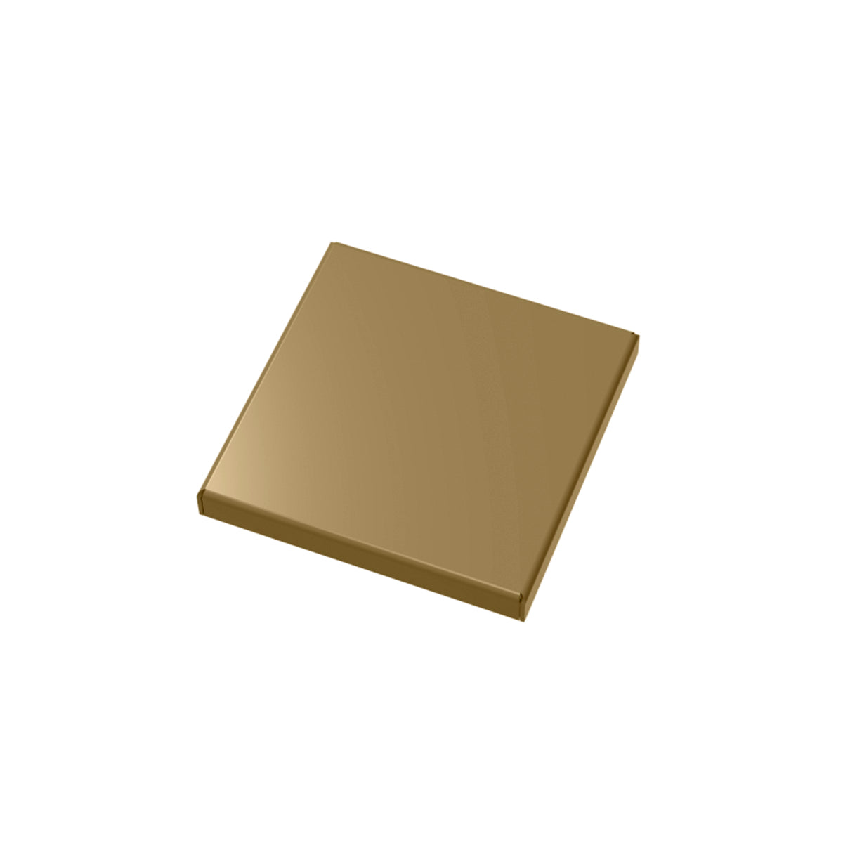 INFINITY DRAIN LS5-2 SB LSD 5 5"x5" LS5 Solid Style Strainer-2" Throat in Satin Bronze