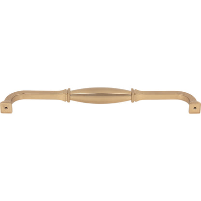 JEFFREY ALEXANDER 278-18SBZ Audrey 18" Center-to-Center Appliance Pull - Satin Bronze