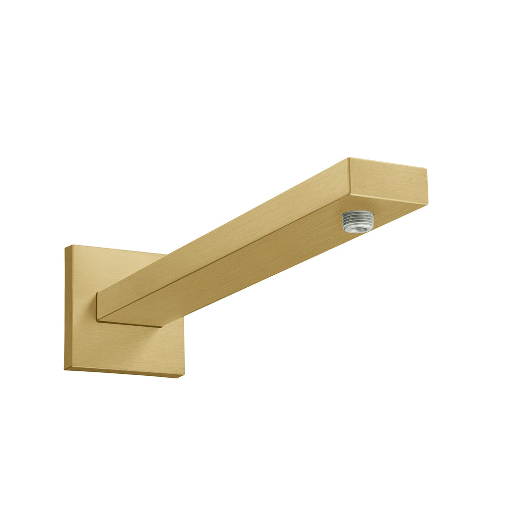 HANSGROHE 04731250 Raindance E Showerarm, 15" (Must be used with Raindance E 300 Showerhead) - Brushed Gold Optic