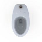 TOTO CT725CUG#01 Tornado Flush Commercial Flushometer Floor-Mounted Toilet With Cefiontect - Cotton White