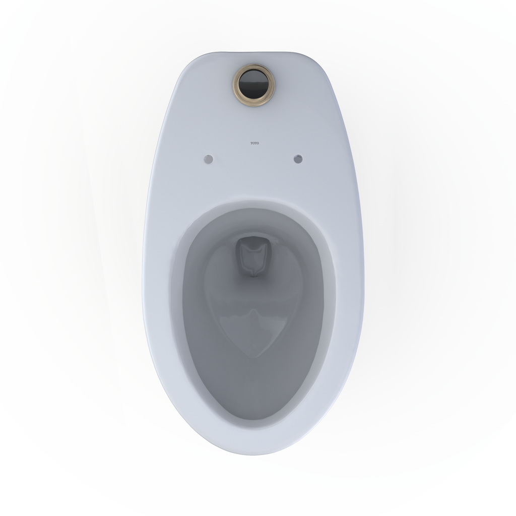TOTO CT725CUF#01 Tornado Flush Commercial Flushometer Floor-Mounted Universal Height Toilet - Cotton White