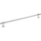 TOP KNOBS M2756 Bit 12" Center to Center Bar Pull - Polished Chrome